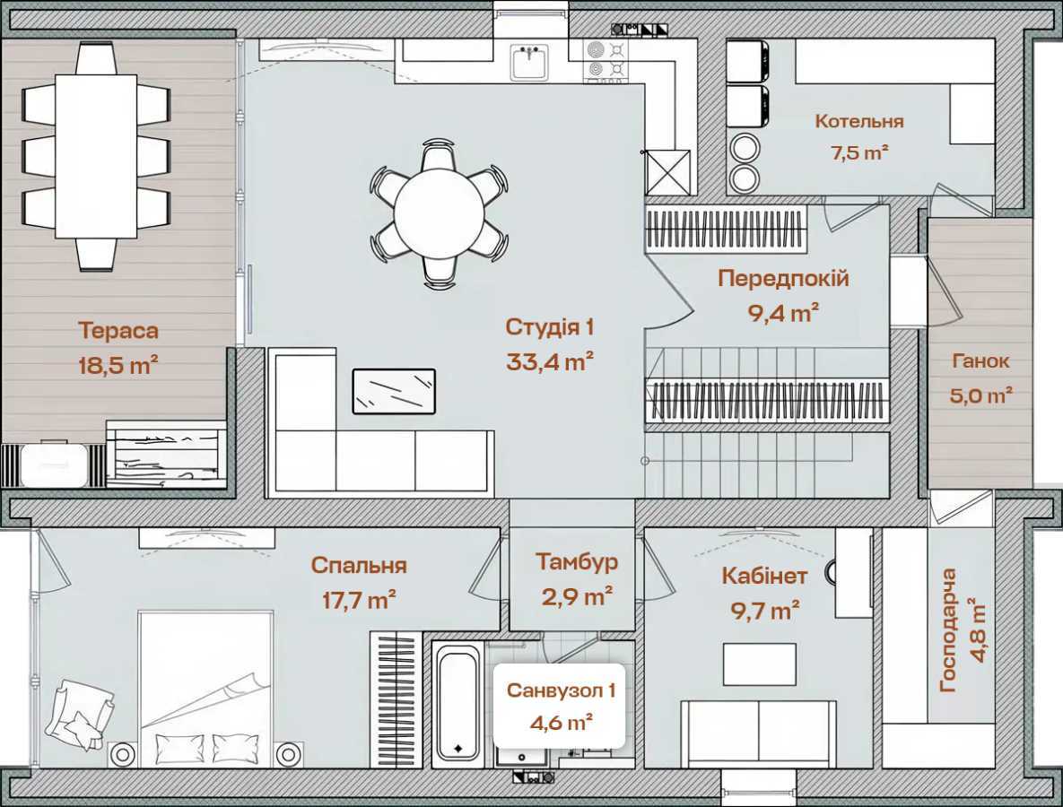 Продаж котеджу 170 м², Піщана вул., 20а