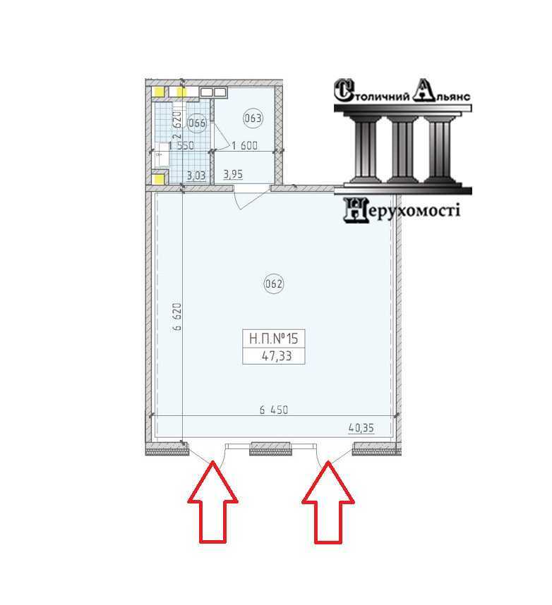Продажа другого торгового помещения 48 м², Михаила Максимовича ул., 26В