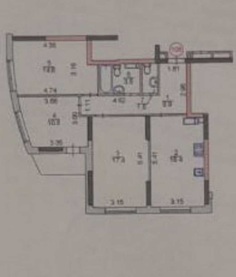 Продажа 3-комнатной квартиры 76 м², Николая Кибальчича ул., 1В
