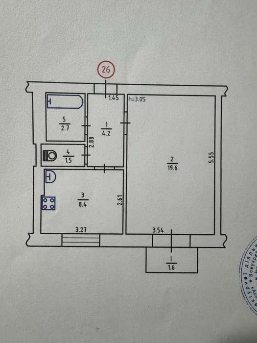 Продажа 1-комнатной квартиры 38 м², Михаила Бойчука ул., 15А