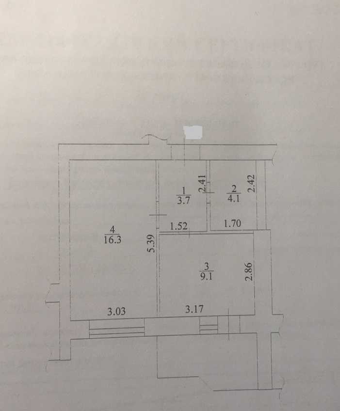 Продаж 1-кімнатної квартири 35 м², Вереснева вул., 22