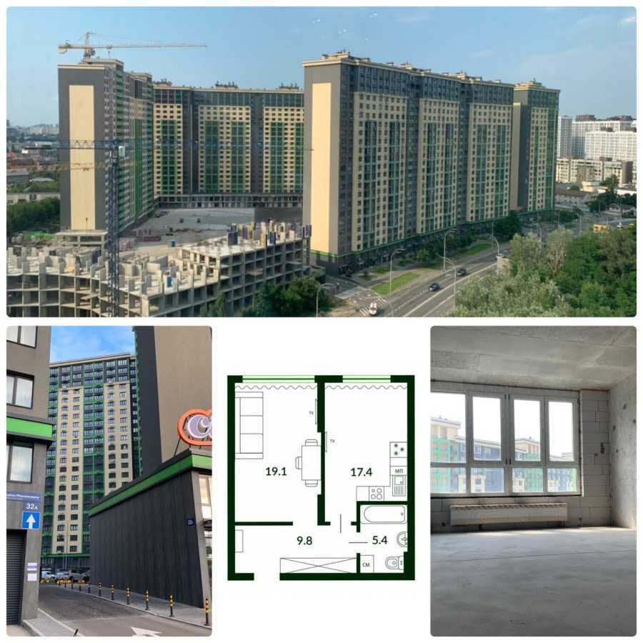 Продажа 1-комнатной квартиры 49.9 м², Михаила Максимовича ул., 32Б