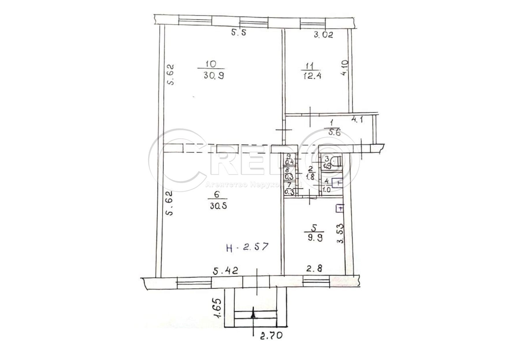 Продажа магазина 100 м², Мусоргского ул.