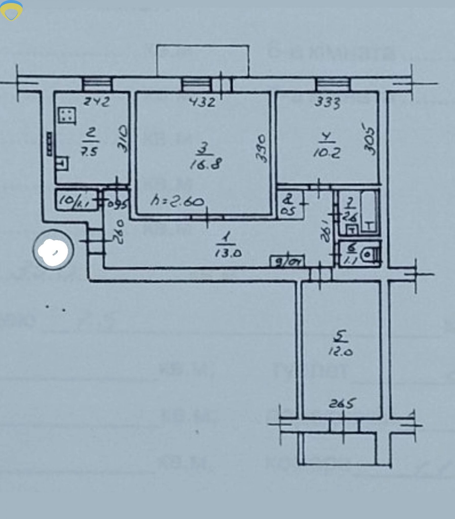 Продажа 3-комнатной квартиры 68 м², Академика Королева ул., 29