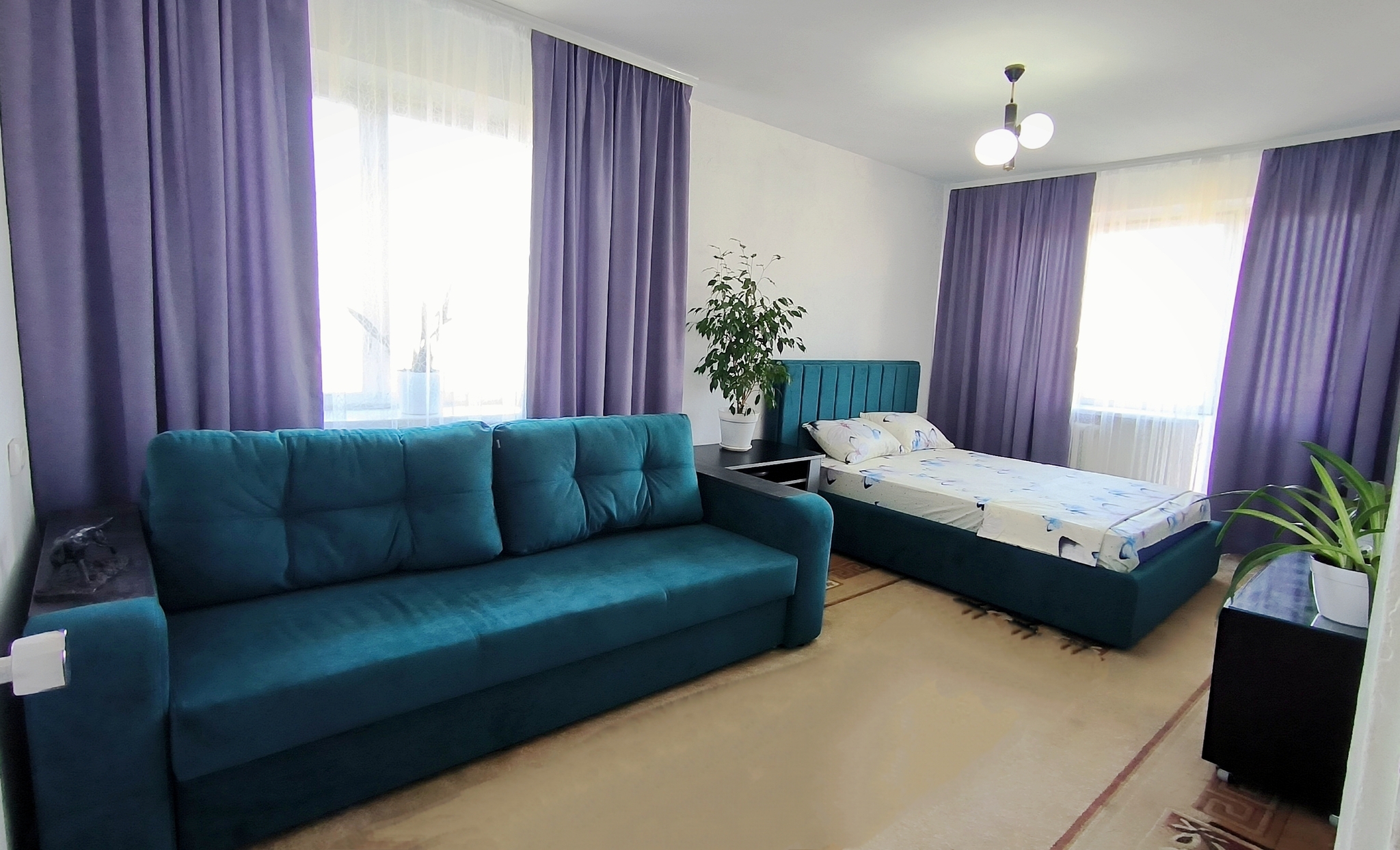 2-комнатная квартира посуточно 48 м², Воскресенская ул., 4