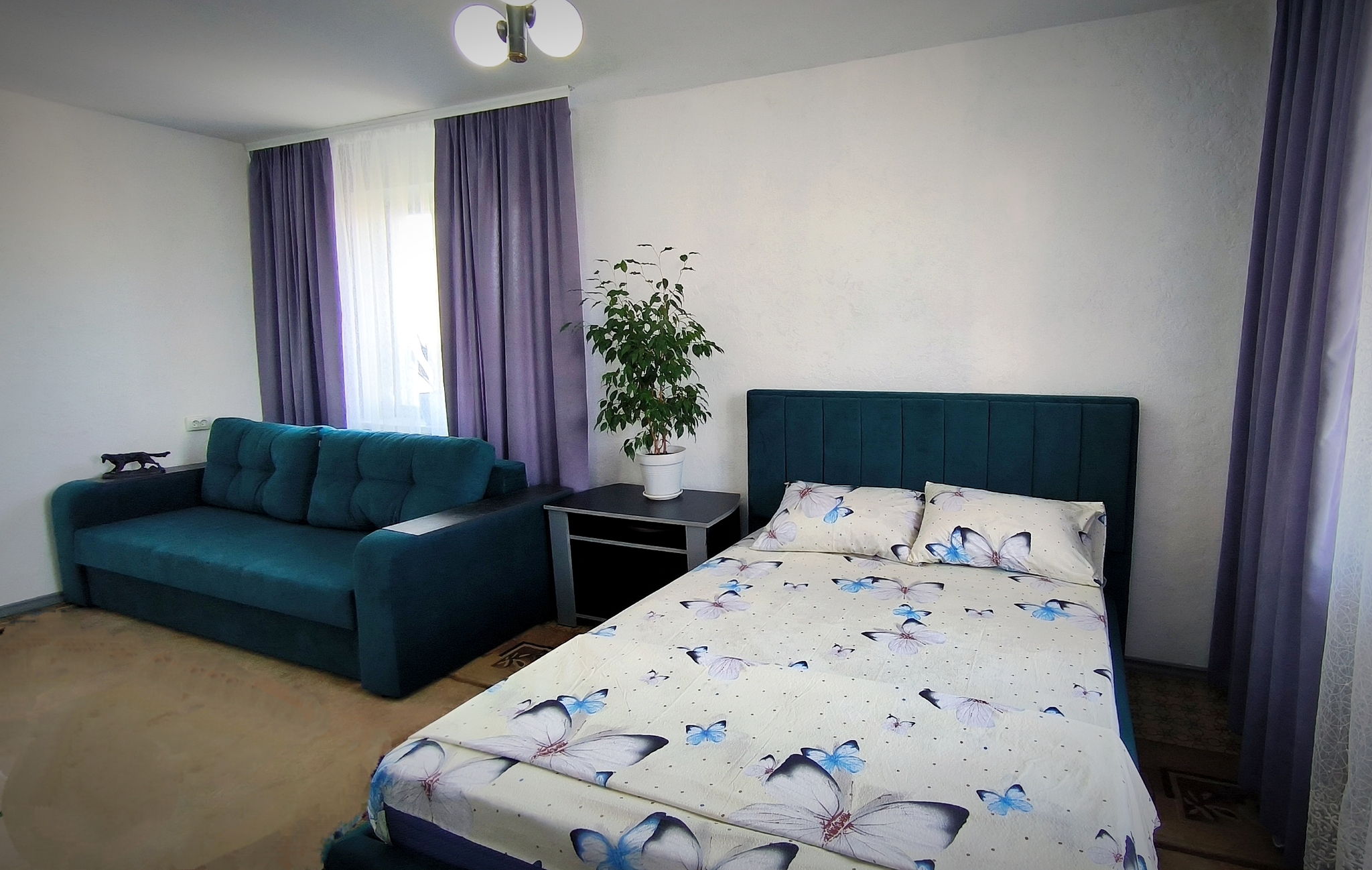 2-комнатная квартира посуточно 48 м², Воскресенская ул., 4