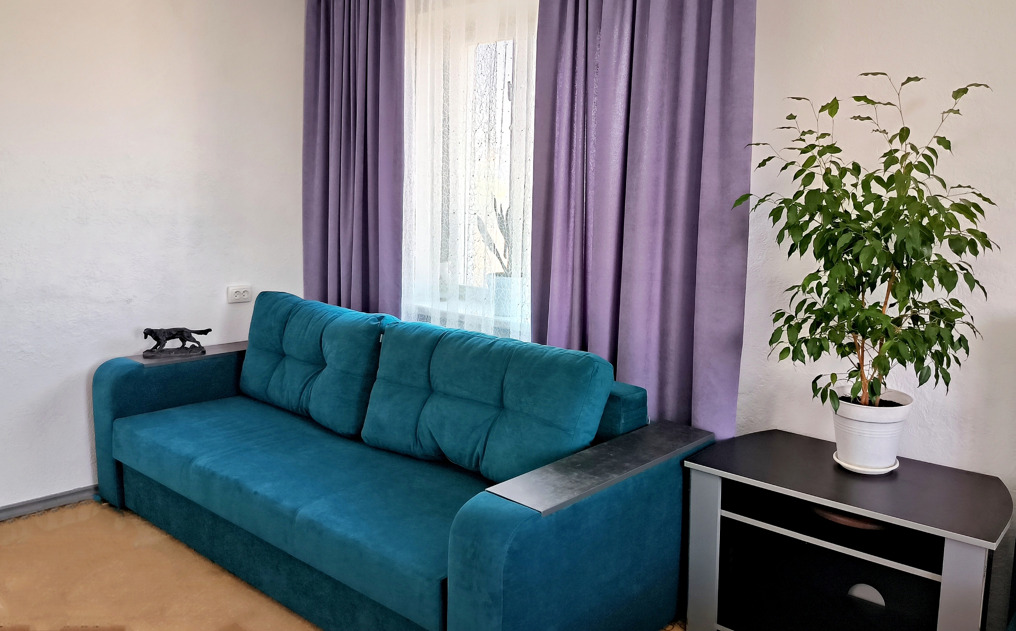 2-комнатная квартира посуточно 48 м², Воскресенская ул., 4