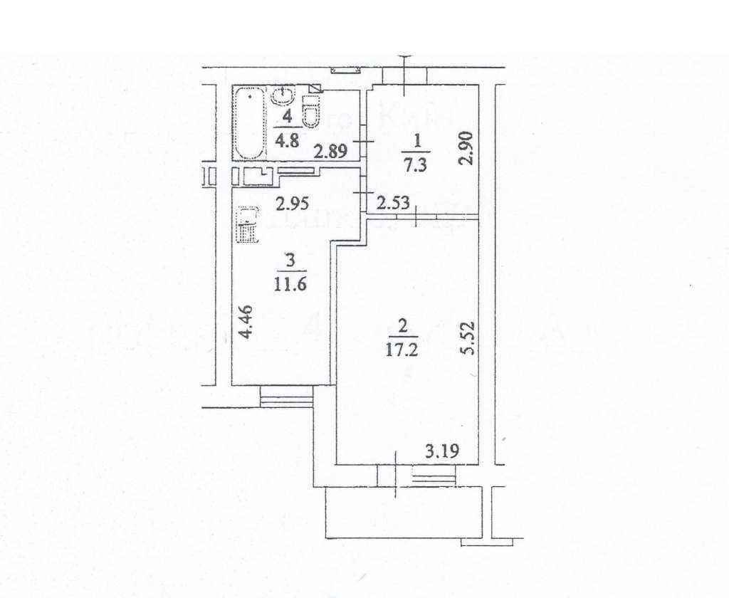 Продаж 1-кімнатної квартири 42.2 м², Любомира Гузара просп., 20А
