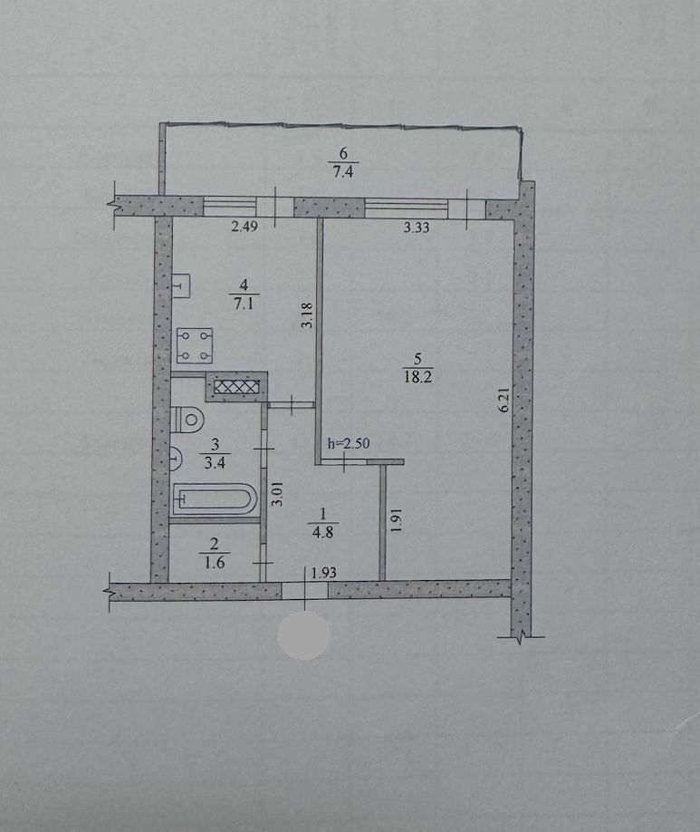 Оренда 1-кімнатної квартири 43 м², Калинова вул., 82Б
