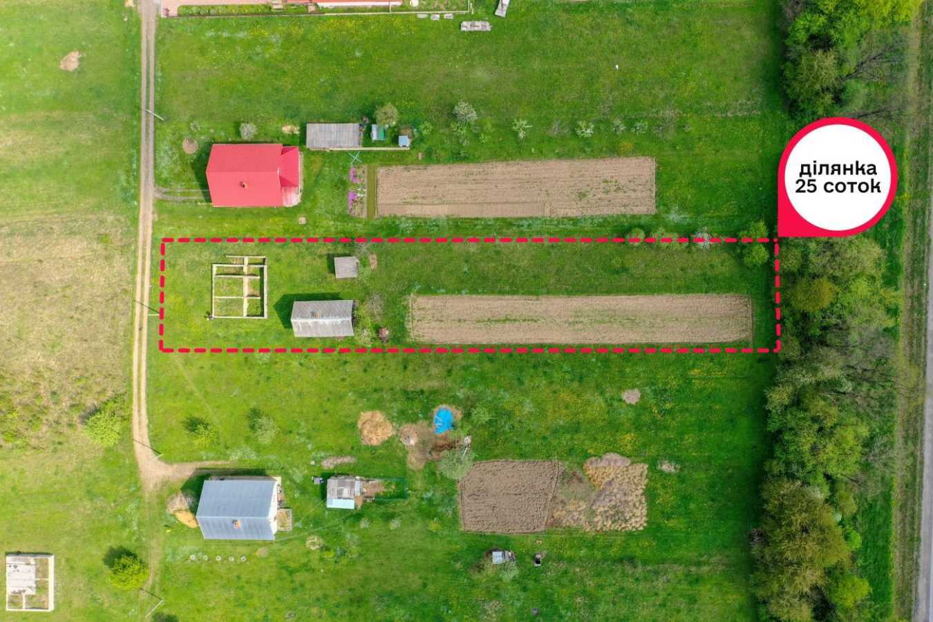Продаж ділянки під індивідуальне житлове будівництво 25 соток, Молодіжна