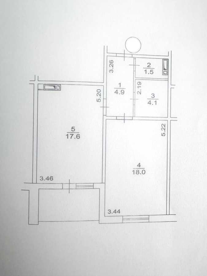 Продажа 1-комнатной квартиры 49 м², Коноплянская ул., 22б