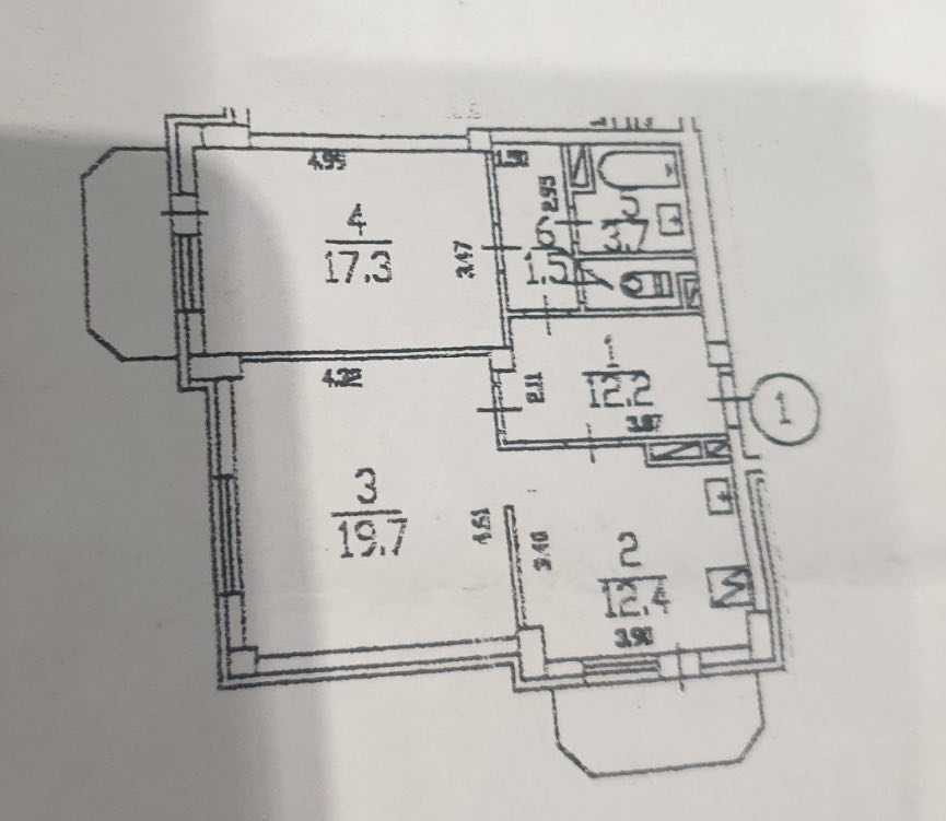 Продажа 2-комнатной квартиры 70 м², Княжий Затон ул., 16В