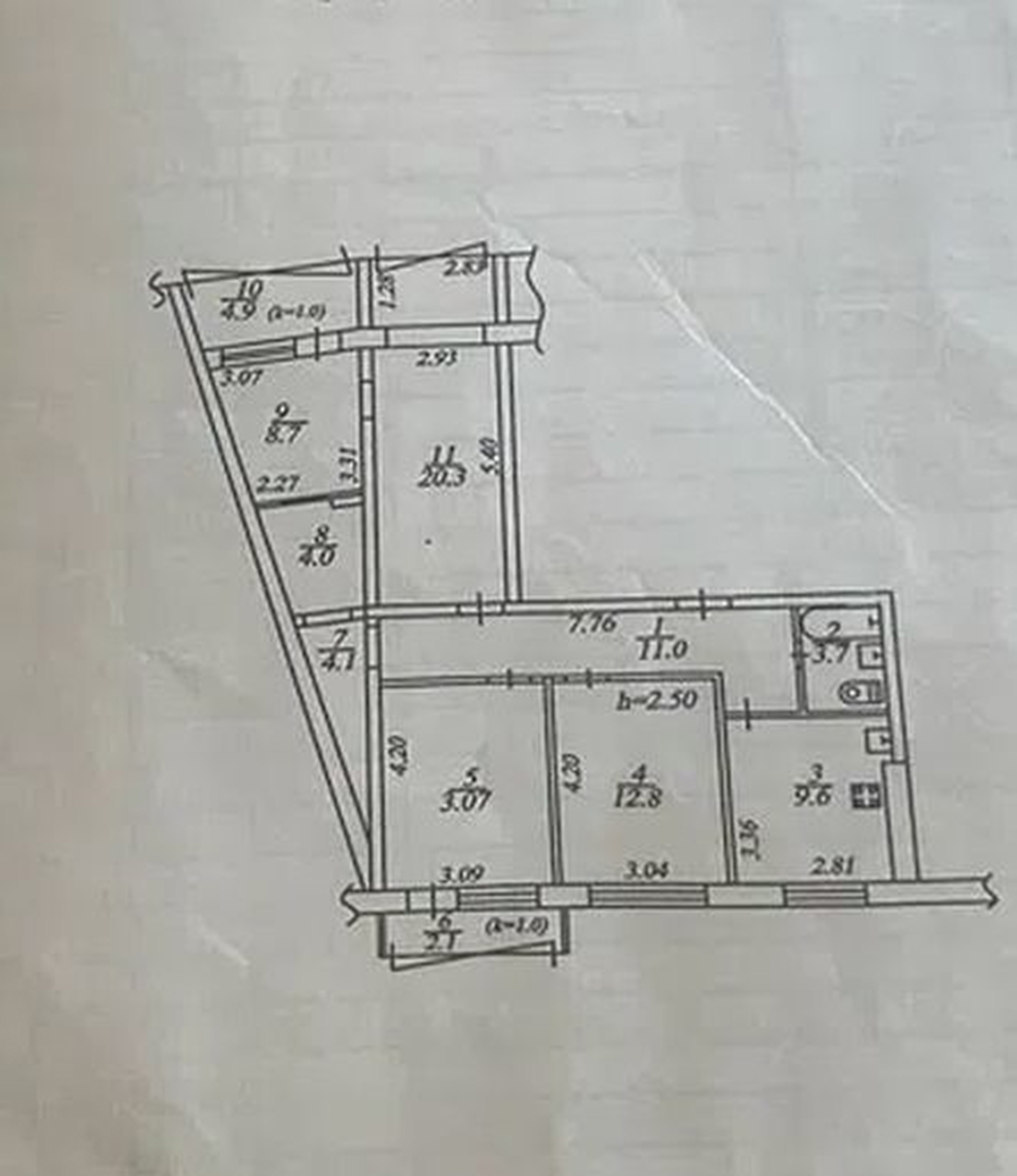 Продаж 4-кімнатної квартири 94 м², Воронезька вул., 79
