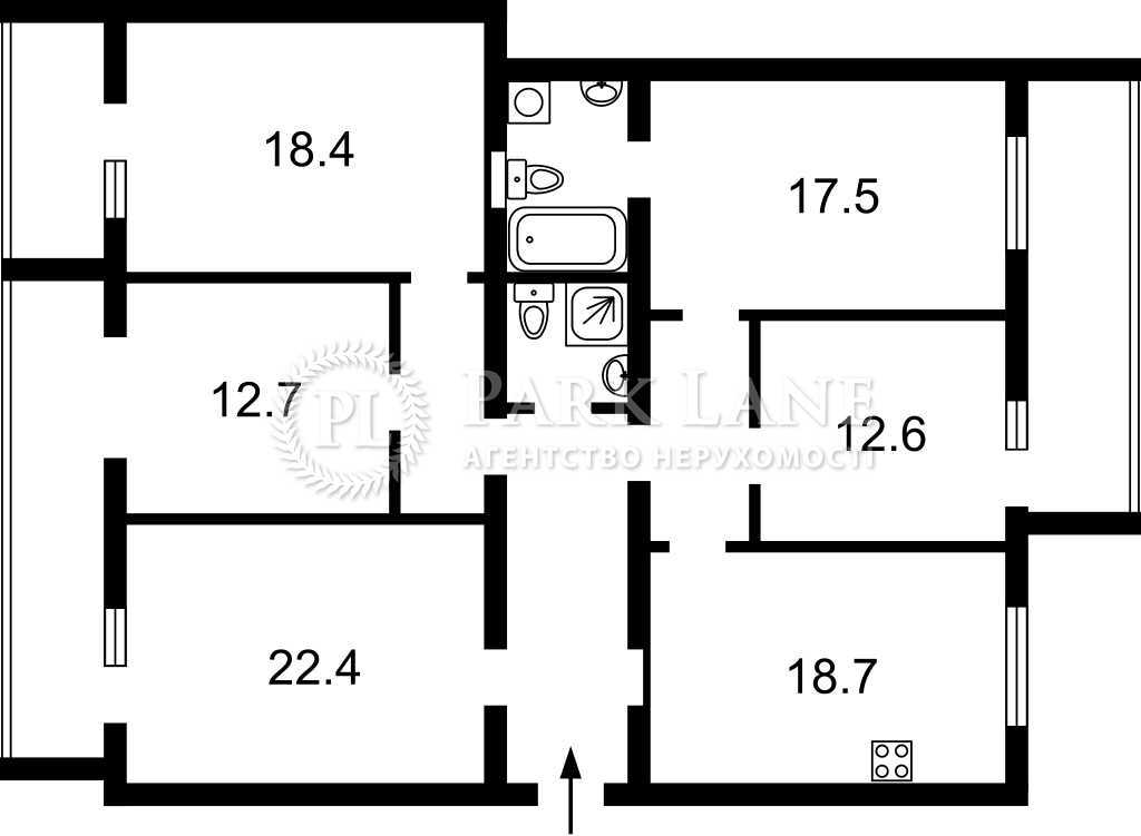 Продажа 5-комнатной квартиры 143 м², Джона Маккейна ул., 18/2