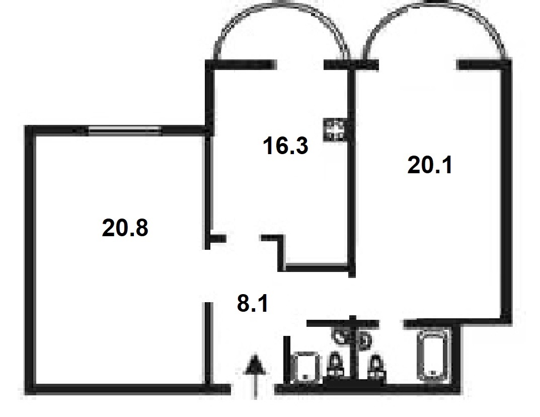 Продаж 2-кімнатної квартири 72 м², Феодосійський пров., 14