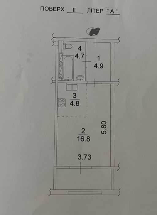 Продажа 1-комнатной квартиры 36.5 м², Михаила Максимовича ул., 26