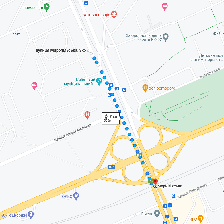 Аренда 2-комнатной квартиры 50 м², Миропольская ул., 3