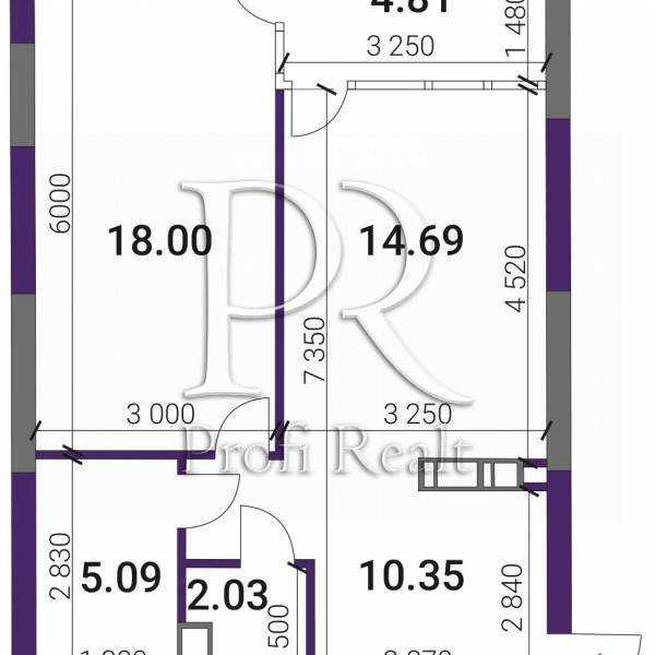 Продажа 1-комнатной квартиры 55 м², Днепровское шоссе, 15К