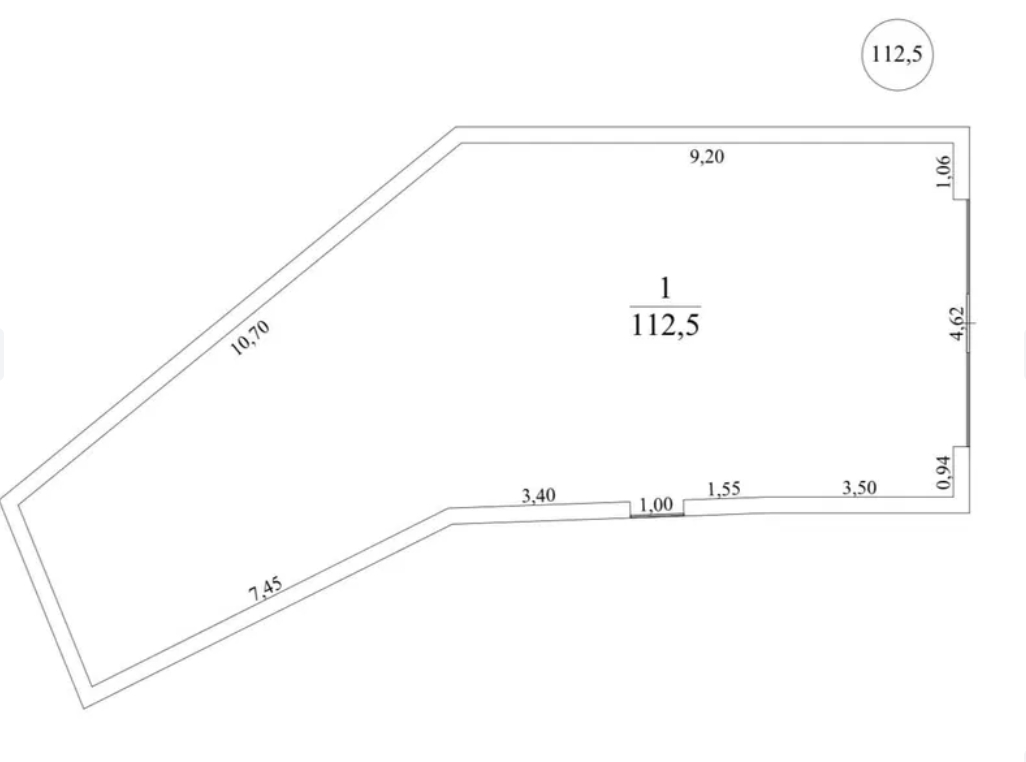 Аренда торгового помещения 113 м², Небесной сотни просп.