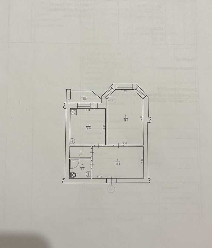 Продаж 1-кімнатної квартири 49.8 м², Княжий Затон вул., 4
