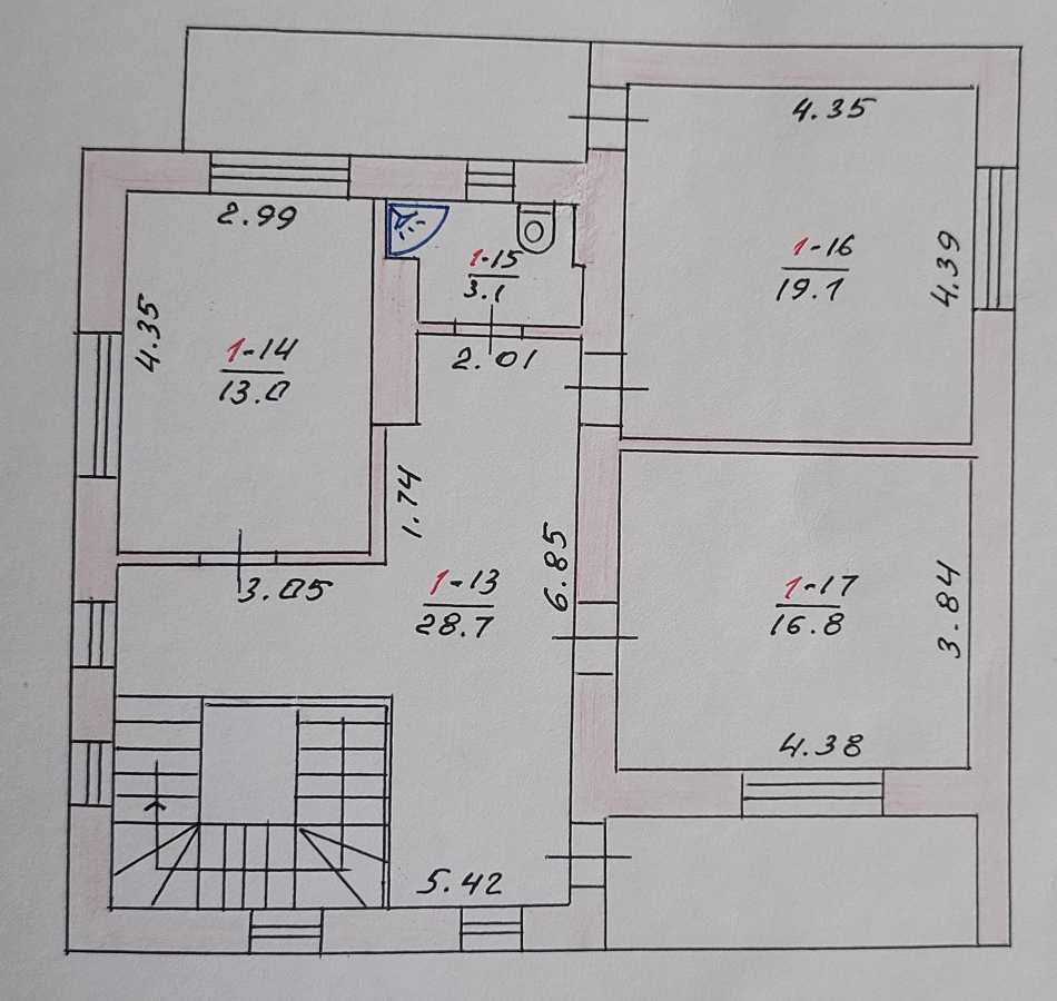 Продажа дома 240 м², 6-й Малоомеляновский пер., Мелянівський, 10