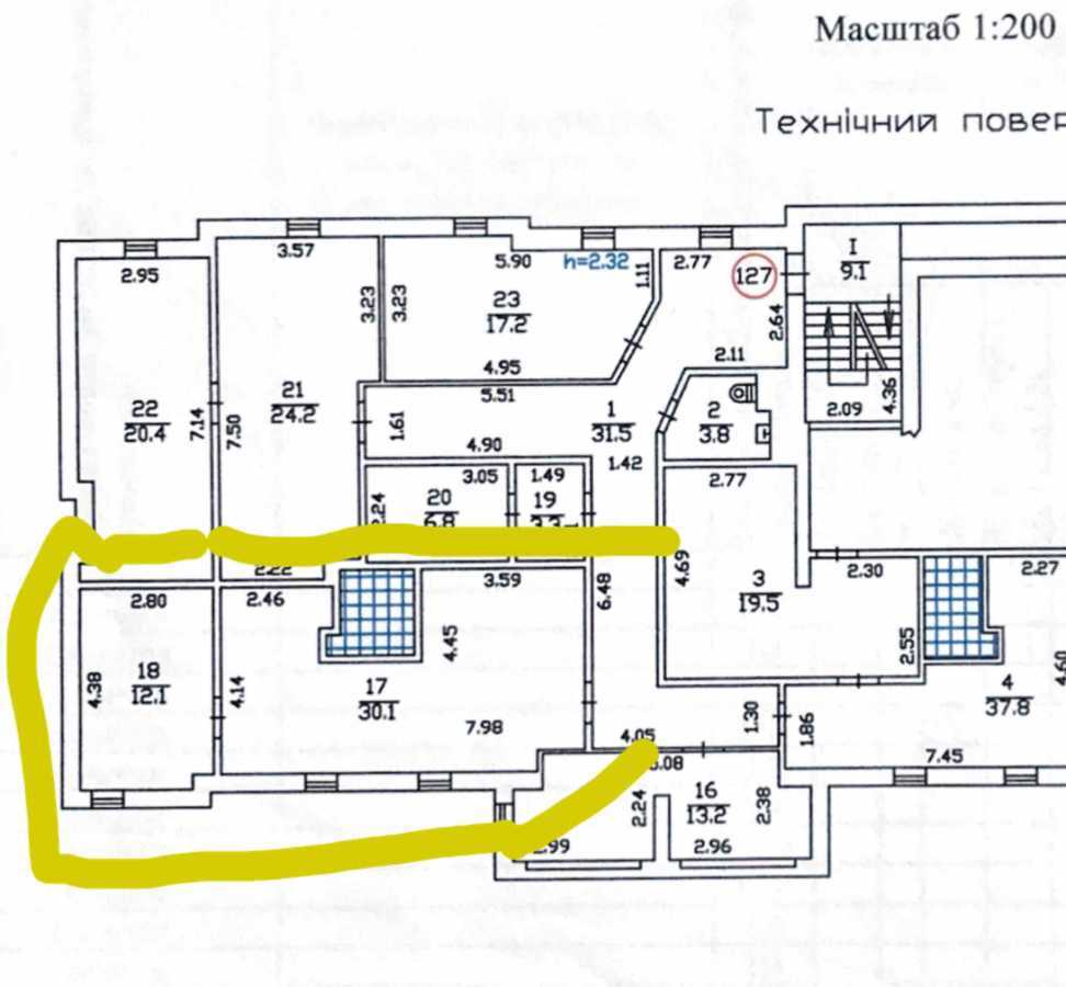 Аренда офиса 42 м², Берестейский, 93