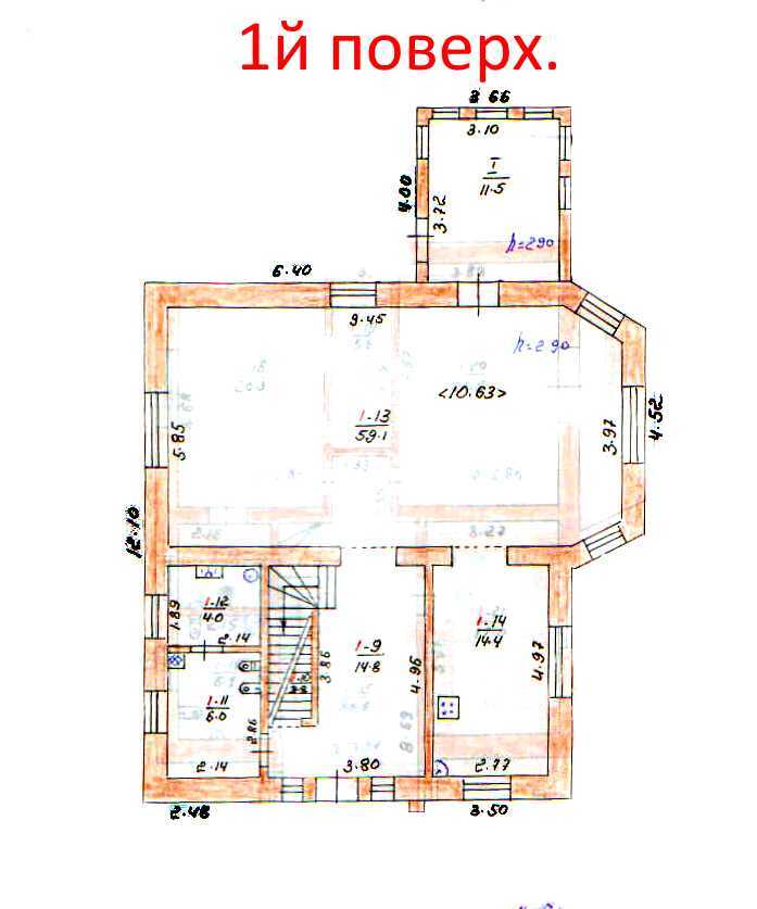 Продаж будинку 313 м², Олгі Токаря