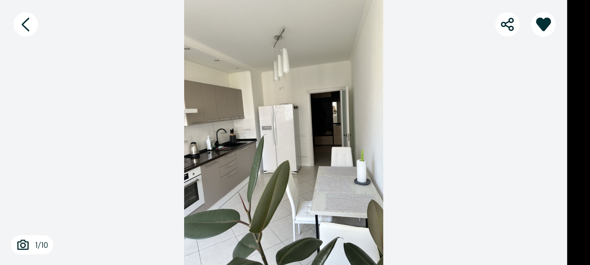 Аренда 3-комнатной квартиры 97 м², Анны Ахматовой ул., 30