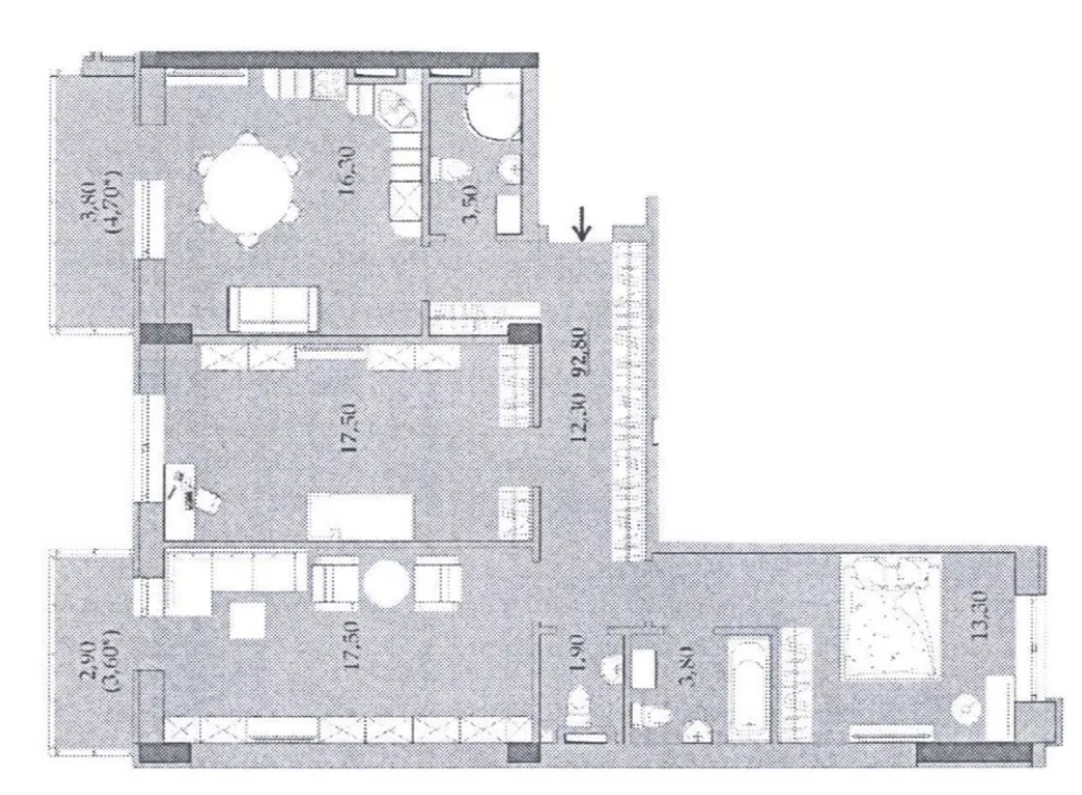 Продажа 3-комнатной квартиры 93 м², Академика Вильямса ул.
