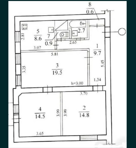 Продажа 3-комнатной квартиры 72 м², Липская ул., 19/7