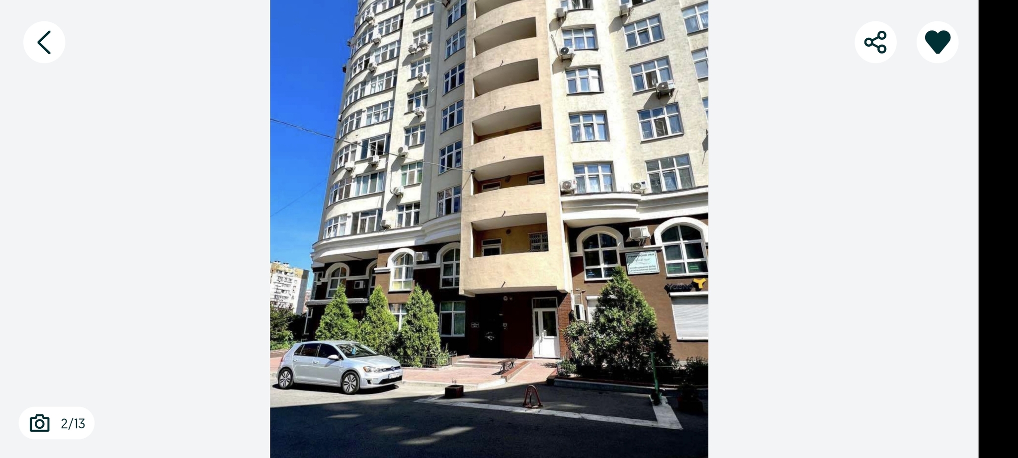 Аренда 1-комнатной квартиры 55 м², Драгоманова ул., 40З