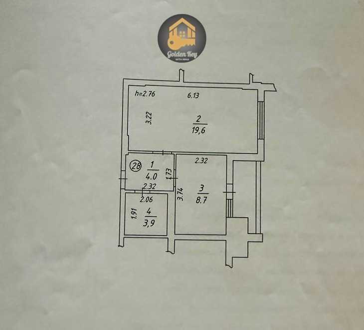 Продажа 1-комнатной квартиры 37.9 м², Выставочная ул., 12