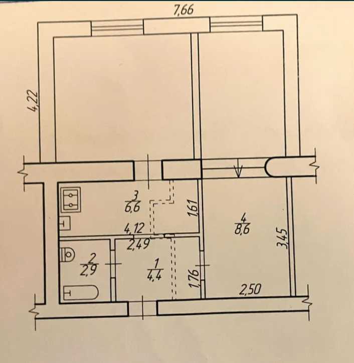 Продажа 2-комнатной квартиры 47.9 м², Степана Бандеры ул.