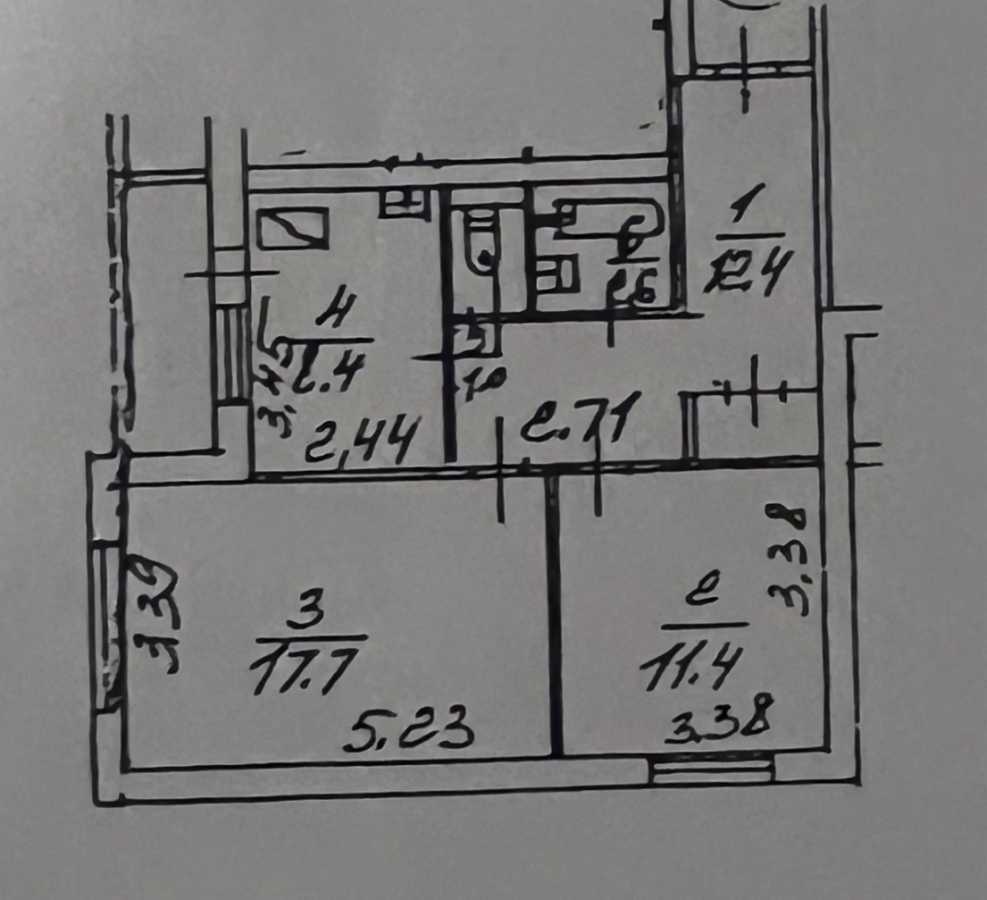 Продажа 2-комнатной квартиры 56 м², Академика Ефремова ул., 25