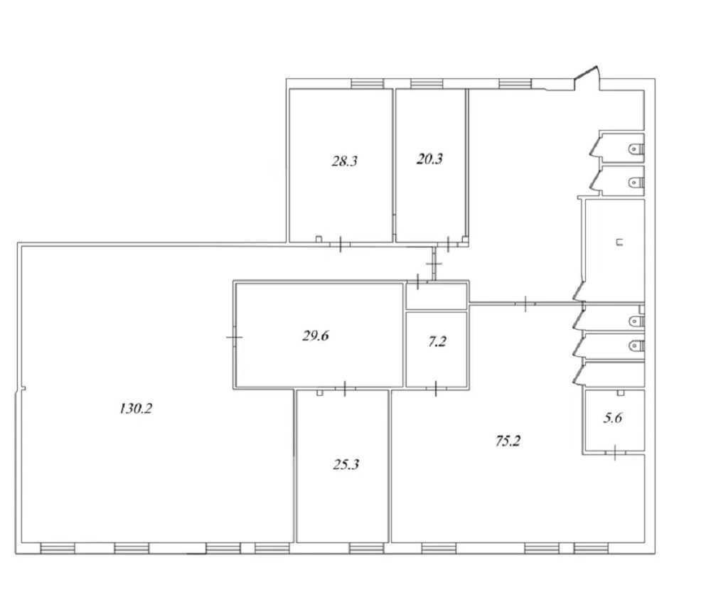 Аренда офиса 382 м², Межигорская ул., 87А