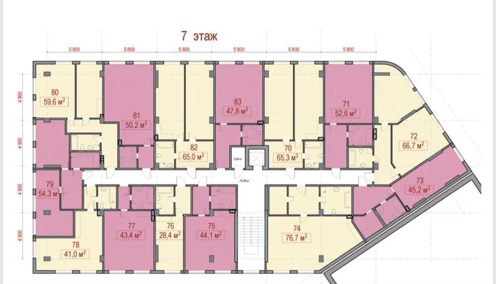 Продажа 1-комнатной квартиры 38.3 м², Глубочицкая ул., 17
