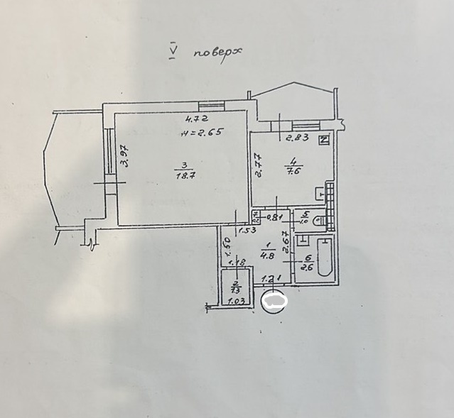 Продаж 1-кімнатної квартири 41.3 м², Академіка Корольова вул., 94