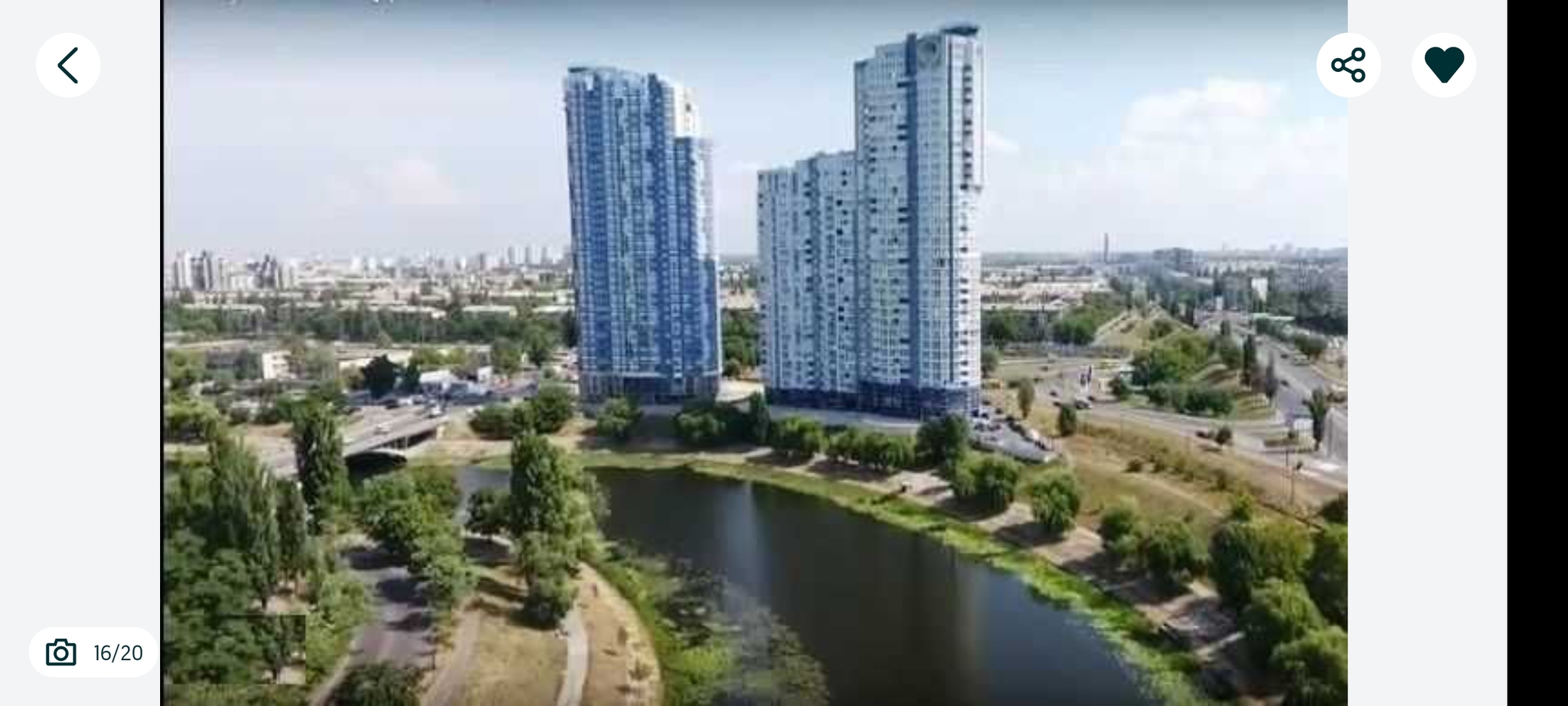 Аренда 3-комнатной квартиры 78 м², Соборности просп., 30