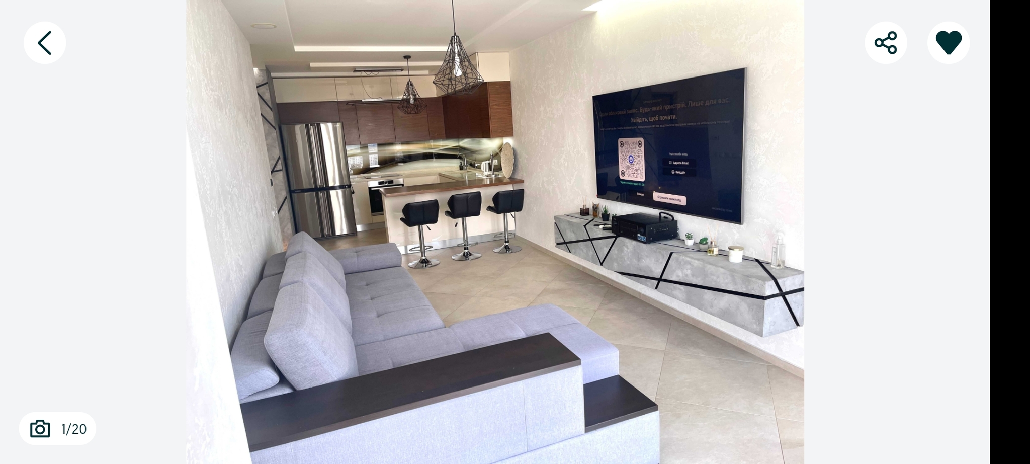 Аренда 3-комнатной квартиры 78 м², Соборности просп., 30