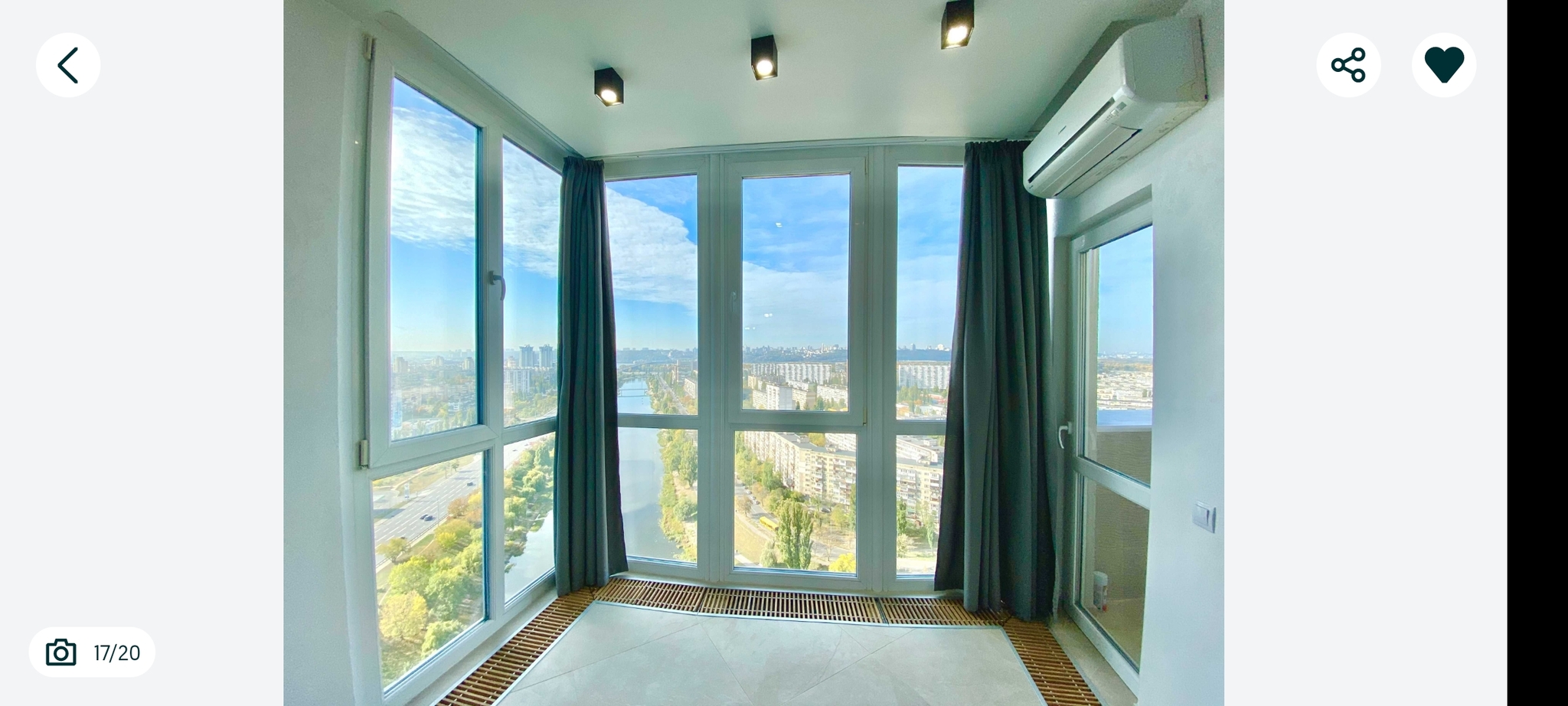 Аренда 3-комнатной квартиры 78 м², Соборности просп., 30