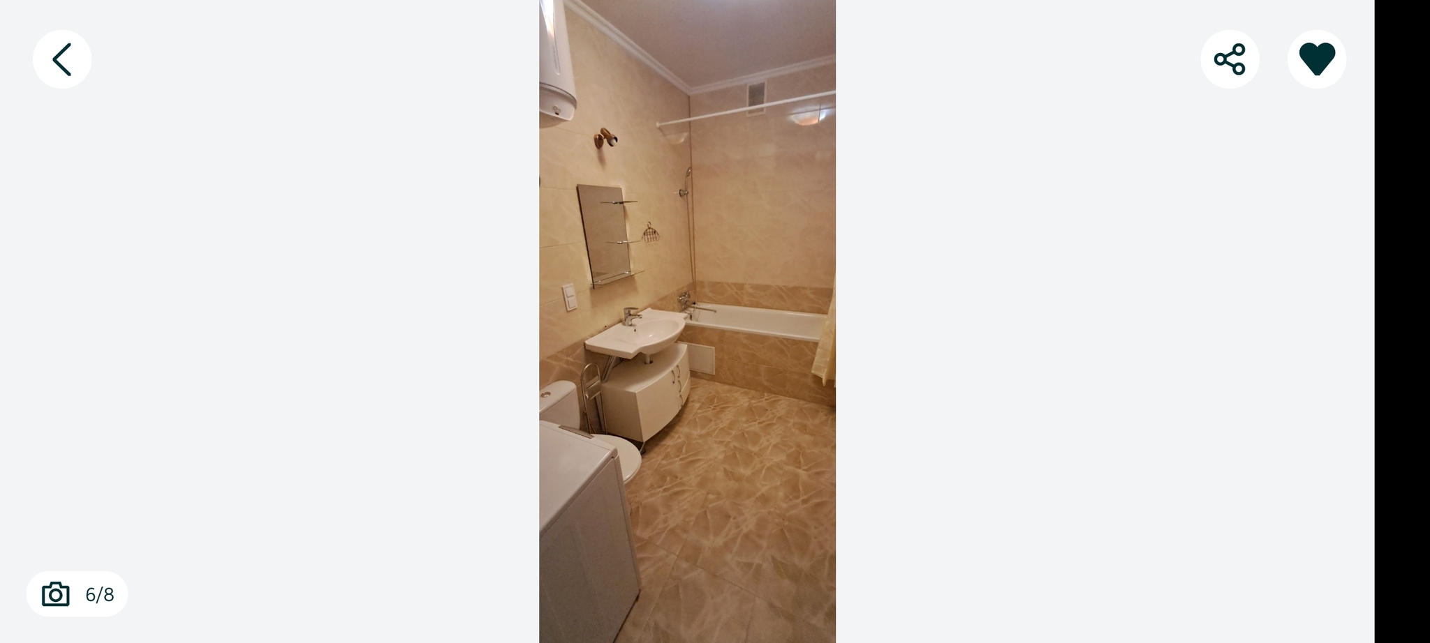 Аренда 1-комнатной квартиры 55 м², Анны Ахматовой ул., 22