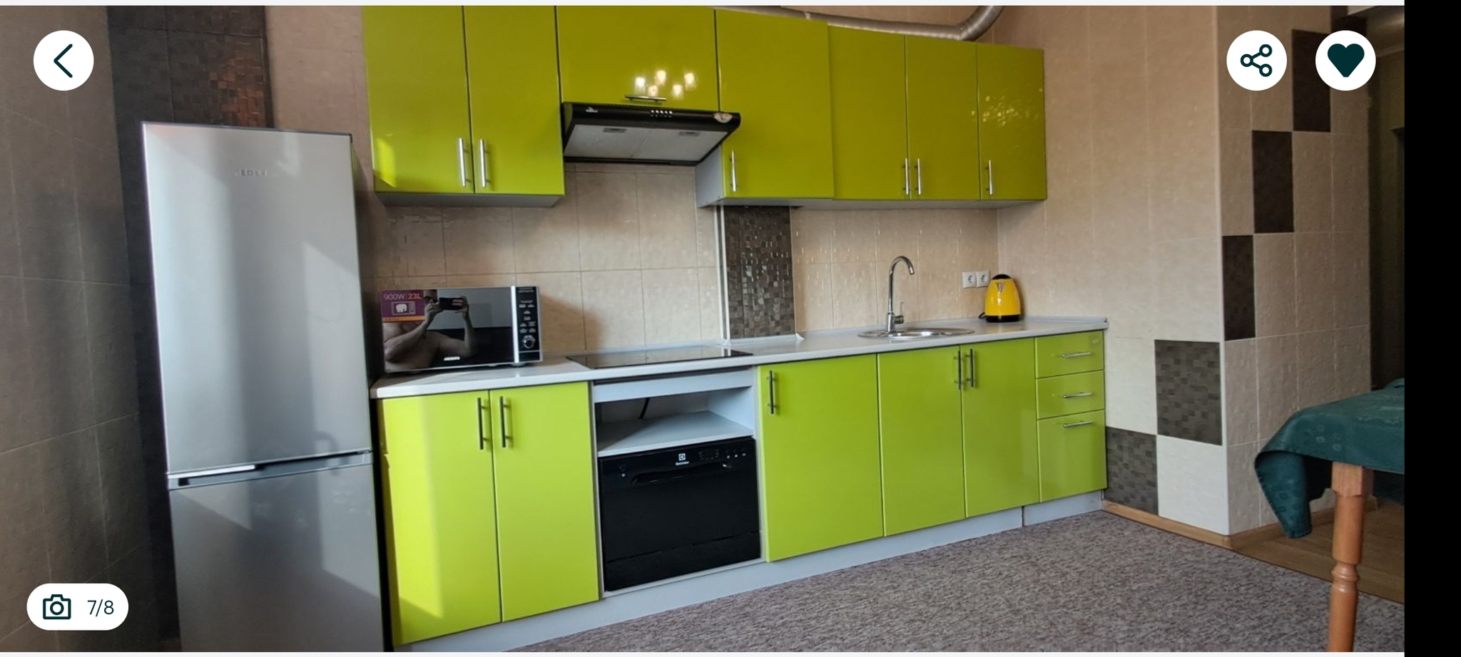 Аренда 1-комнатной квартиры 55 м², Анны Ахматовой ул., 22