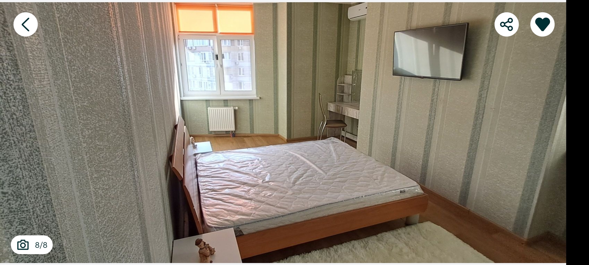 Аренда 1-комнатной квартиры 55 м², Анны Ахматовой ул., 22