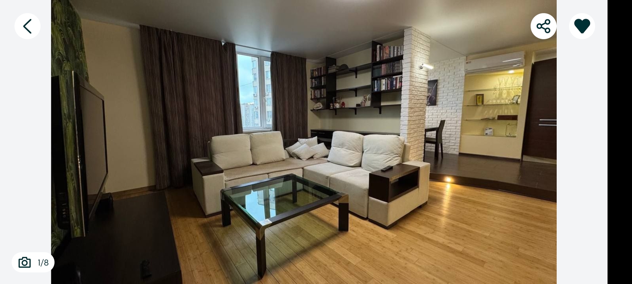 Аренда 3-комнатной квартиры 106 м², Николая Бажана просп., 1М