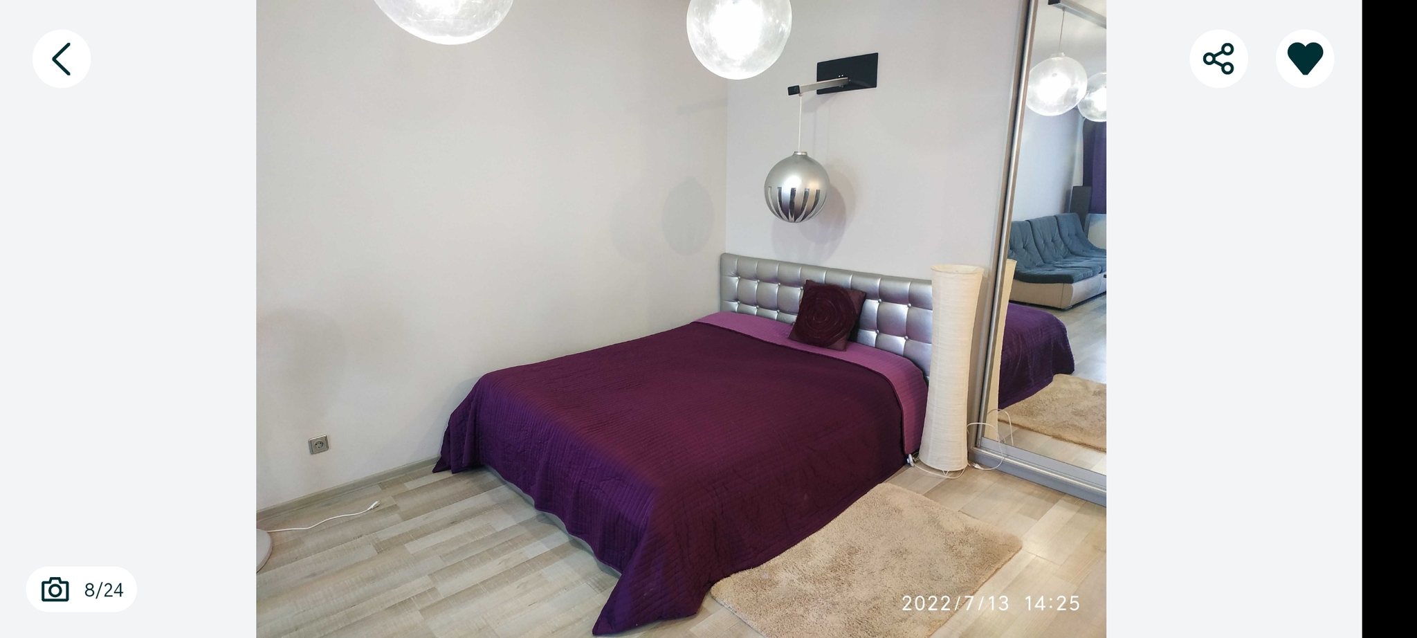 Аренда 1-комнатной квартиры 57 м², Анны Ахматовой ул., 37/16
