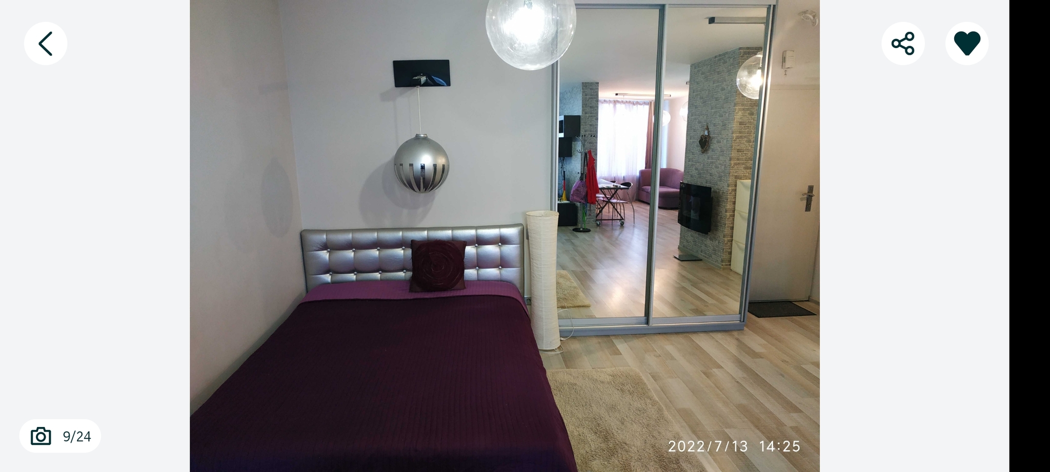 Аренда 1-комнатной квартиры 57 м², Анны Ахматовой ул., 37/16