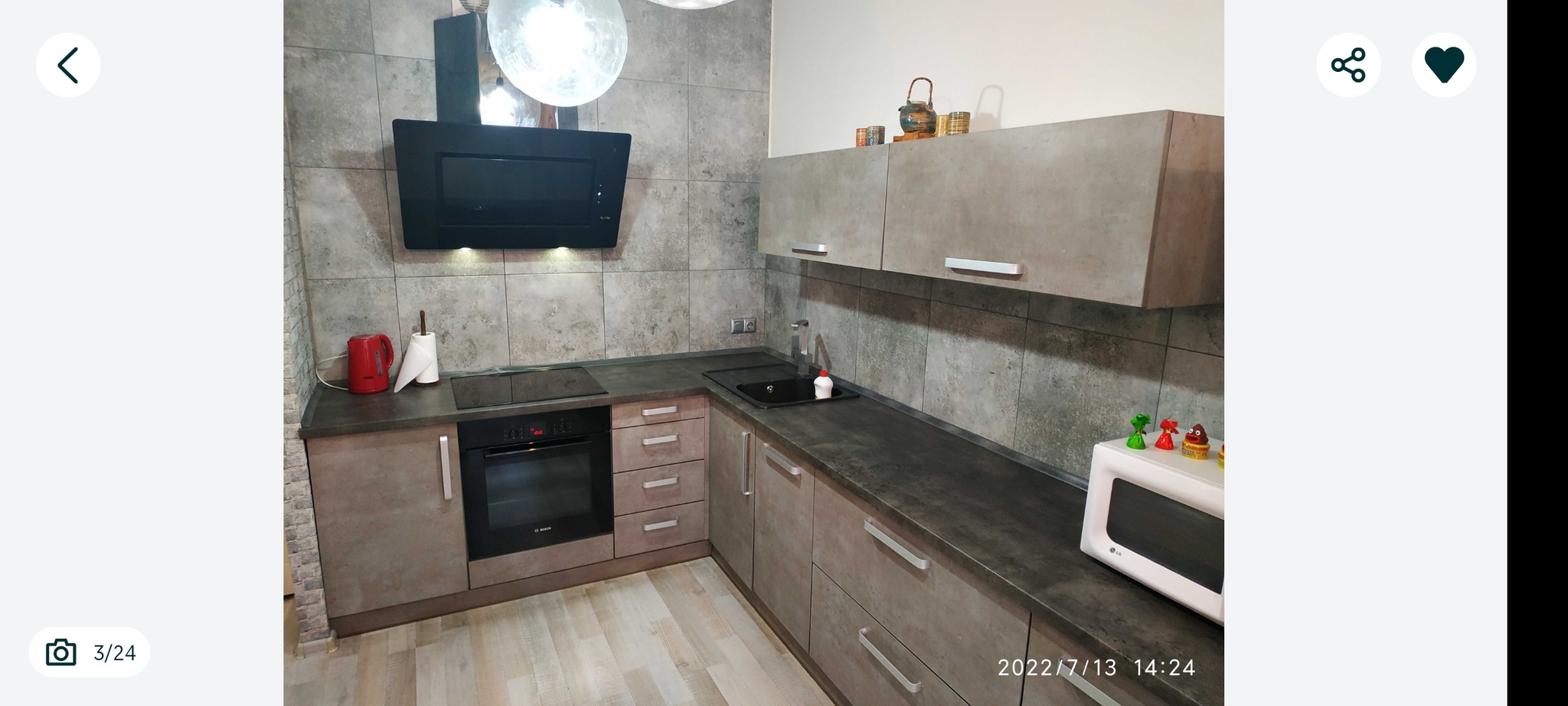 Аренда 1-комнатной квартиры 57 м², Анны Ахматовой ул., 37/16