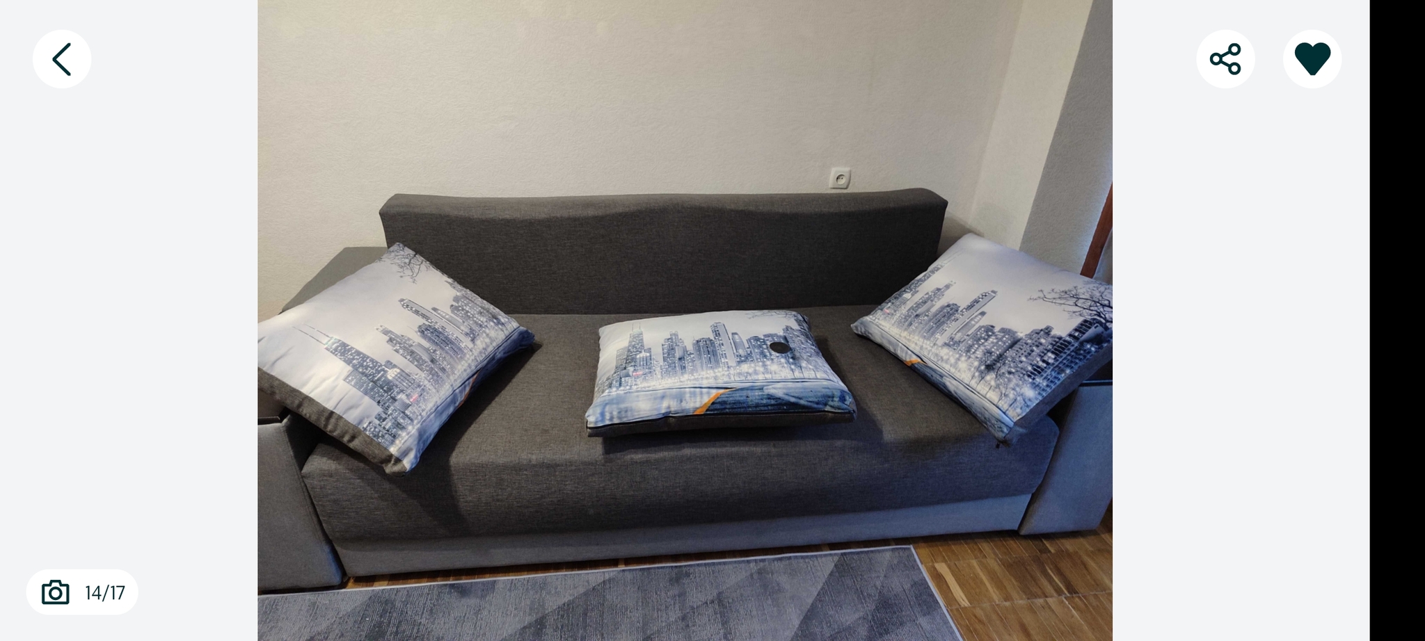 Аренда 1-комнатной квартиры 32 м², Русановский бул., 9