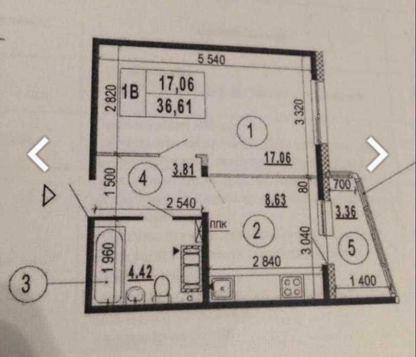 Аренда 1-комнатной квартиры 35 м², Бориса Гмыри ул., 16а