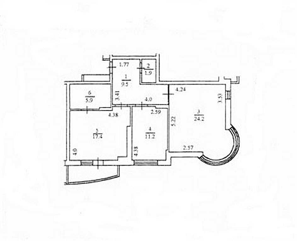 Аренда 2-комнатной квартиры 72 м², Феодоры Пушиной ул., 19а